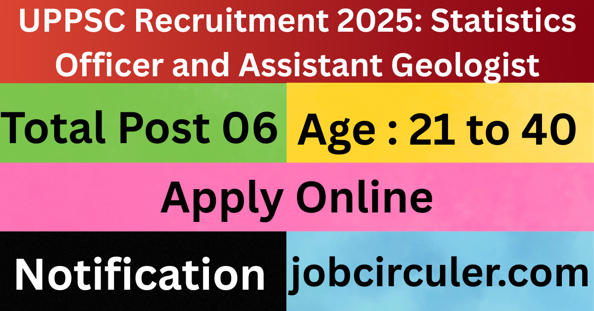 Candidates filling UPPSC Statistics Officer and Assistant Geologist online application form 2025
